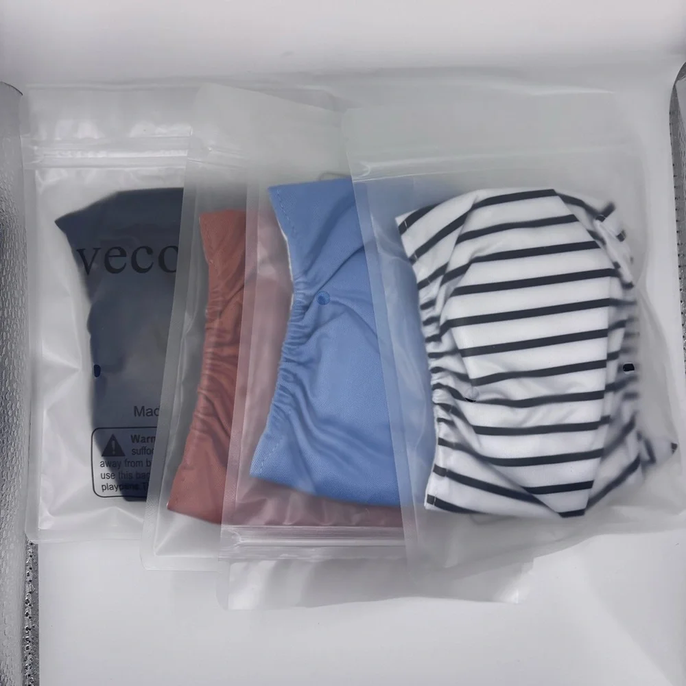 Vecomfy set of 4 male Belly Bands in size small